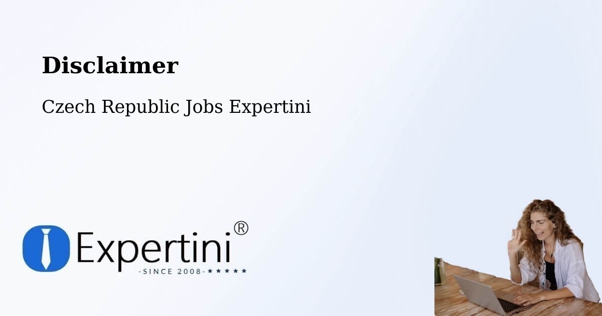 Disclaimer – Jevišovice - Czech Republic Jobs Expertini